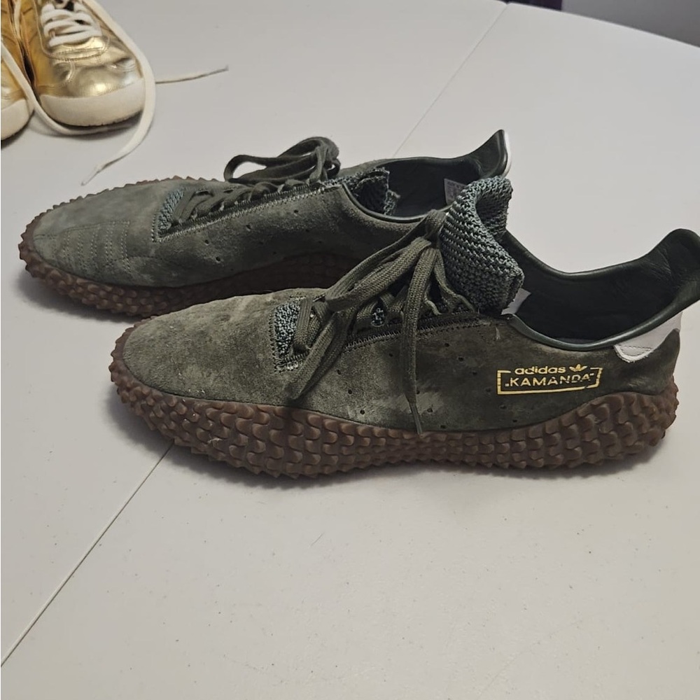 adidas Kamanda Olive Green Sneakers